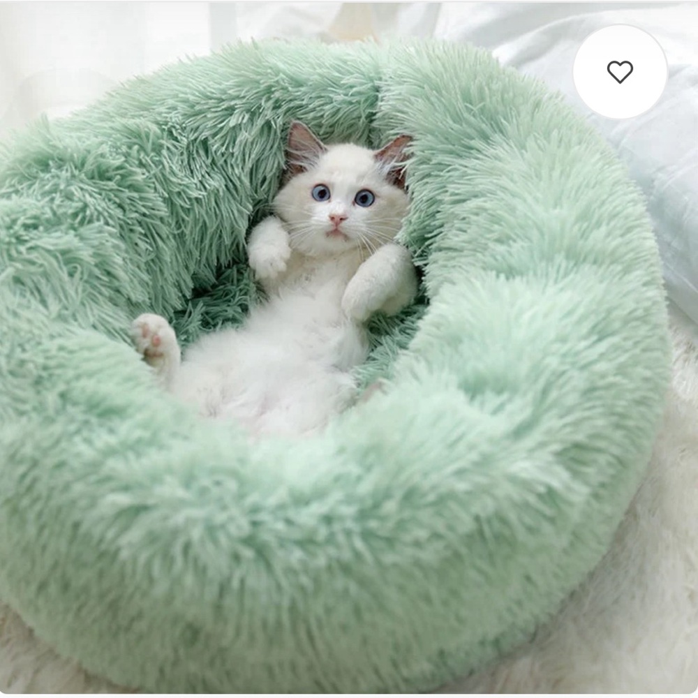 NEW - DOG/CAT FLUFFY BED - Picture 4 of 4